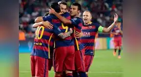 Barcelona logra su quinta Supercopa