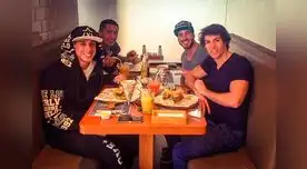 Ike Parodi, Patricio, Hugo, Eyal en negocios. 