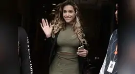 Se le vio ingresando a América Televisión.