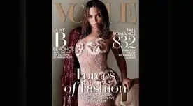 Beyoncé luce muy guapa en la portada de Vogue.