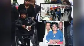 Féretro fue despedido en medio de aplausos de familiares y amigos