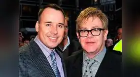 Elton John y David Furnish.