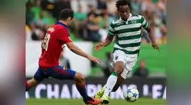 Sporting de Lisboa: Carrillo fue figura en triunfo de 2-1 ante CSKA Moscú