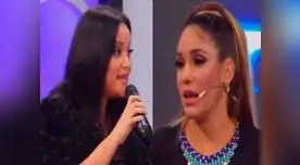 Mariella y Tilsa intercambiaron detalles de sus embarazos.