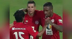 Jefferson Farfán anotó su primer gol en Arabia