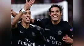 Di María y Cavani marcaron los goles