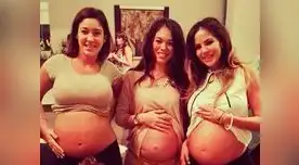 En el baby shower de Maricris