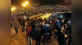 La población que aún se mantiene en zozobra por las constantes réplicas evacuó la zona La población que aún se mantiene en zozobra por las constantes réplicas evacuó la zona