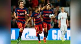 Sergi Roberto y Luis Suárez anotaron los goles culés