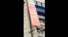 "Dr. TV" se lanza al vacío desde el último piso del INEN