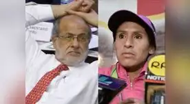 Daniel Abugattás indignó con sus palabras a la campeona Gladys Tejeda.