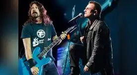 Las bandas lideradas por Dave Grohl y Bono se solidarizaron con las víctimas Las bandas lideradas por Dave Grohl y Bono se solidarizaron con las víctimas