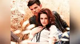 Taylor Lautner y Kristen Stewart.