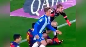 Sufrió una terrible agresión que le pudo causar una lesión. 