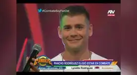 Combate: Pancho Rodríguez regresó al reality (VIDEO)