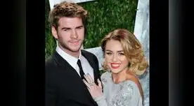 Liam Hemsworth y Miley Cyrus. Liam Hemsworth y Miley Cyrus.