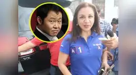 Candidata descarta renunciar. Candidata descarta renunciar.