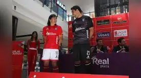  Ramón Rodríguez y Diego Morales en la presentación oficial de la indumentaria