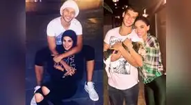 Bruno Rocha y Stephanie Valenzuela disfrutan de su amor