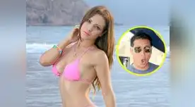 No hice daño a nadie. Estamos muy enamorados, afirma Rosángela Espinoza.