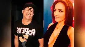 Carloncho y Rosángela Espinoza