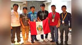 Estudiantes de colegio Cruz Saco son unos ganadores.