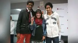 Sonaly estuvo acompañada en todo momento de su esposo e hijo Sonaly estuvo acompañada en todo momento de su esposo e hijo