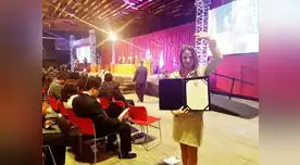 La congresista recibe mensajes de apoyo, hasta de su propia cuenta.