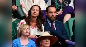 El viento le jugó una mala pasada a la hermana de la duquesa Kate Middleton El viento le jugó una mala pasada a la hermana de la duquesa Kate Middleton