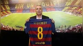 Stoichkov saludó el trabajo de Gareca.