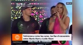 La rubia hizo de co-conductora