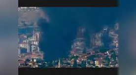 Una gran incendio siembra el caos en el centro de Ankara