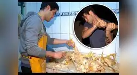 Guty Carrera pelara pollos y picara piedras en una nueva edición de 'Vidas Extremas'. Guty Carrera pelara pollos y picara piedras en una nueva edición de 'Vidas Extremas'.