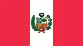 La bandera, uno de los principales símbolo del Perú