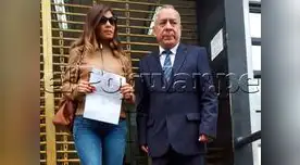 Kume se presentó con su abogada a la Fiscalía