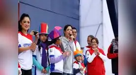 Katy Jara apoyó esta noble causa