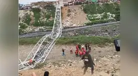 Edelnor investiga causas de la caída del puente en Avenida Morales Duárez