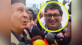 Tulio Loza acudió al velorio de Ricky Tosso en el Museo de la Nación