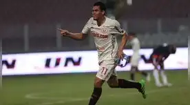 Celebración del gol marcado en la postrimerías del encuentro.