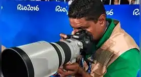 Un fotógrafo ciego rompe paradigmas en los Juegos Paralímpicos de Río Un fotógrafo ciego rompe paradigmas en los Juegos Paralímpicos de Río