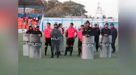 Luis Seminario pasó una mala tarde e hinchas sechuras quisieron agredirlo. 