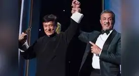 Sylvester Stallone celebra el reconocimiento de Jackie Chan