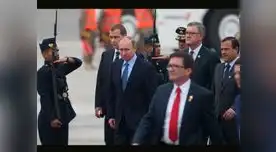  Vladimir Putin arribó al Perú para participar en cumbre 