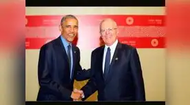El presidente Kuczynski se reunió con Barack Obama 