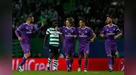 Benzema celebra el gol del triunfo