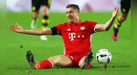 Robert Lewandowski no tuvo un buen partido