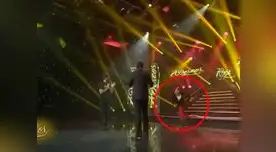  Beto Ortiz sufre aparatosa caída en el estreno del reality