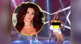 Al Aire: bailarina de Génesis Tapía tuvo descuido con vestuario (VIDEO) Al Aire: bailarina de Génesis Tapía tuvo descuido con vestuario (VIDEO)