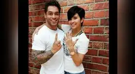 Con su inseparable pareja, Tahiti Lira