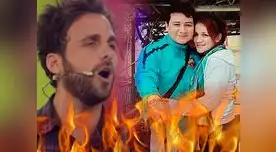 Peluchín se descontroló ante lo sucedido con la pareja 